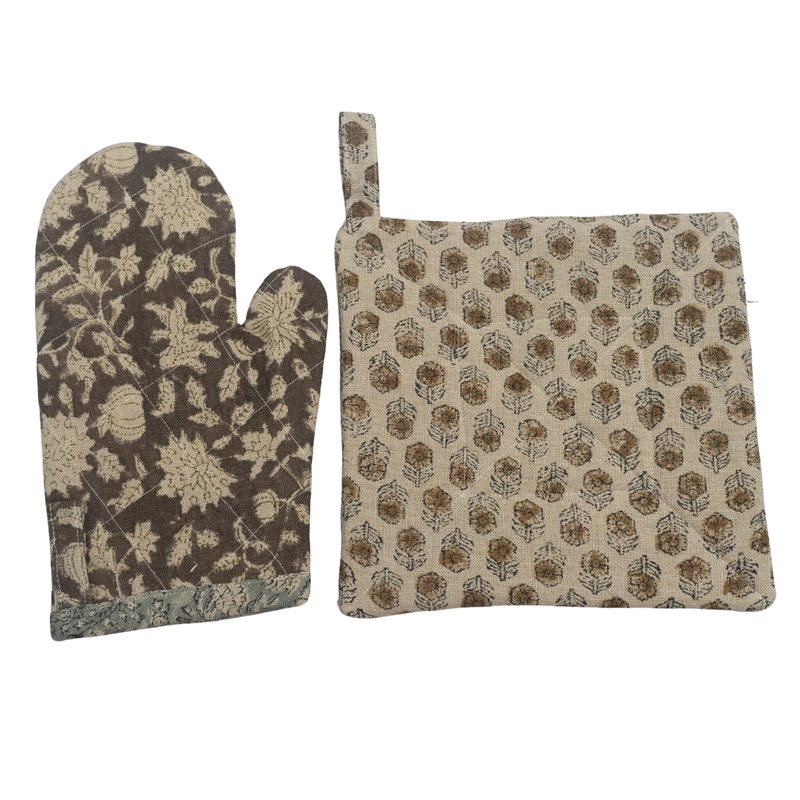 Wemimo Oven Mitts and Pot Holder Set