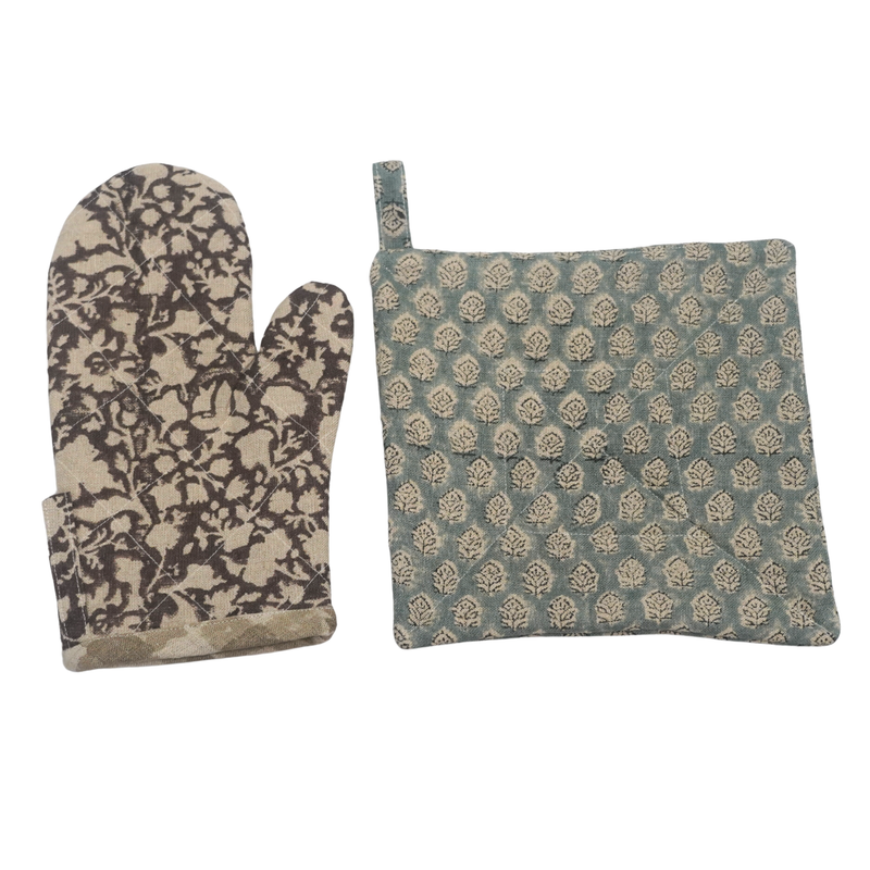 Niniola Oven Mitt and Pot Holder Set