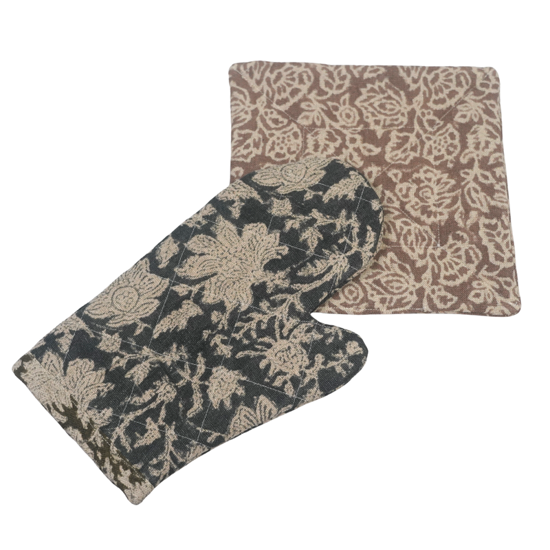 Kotun Oven Mitt and Pot Holder Set